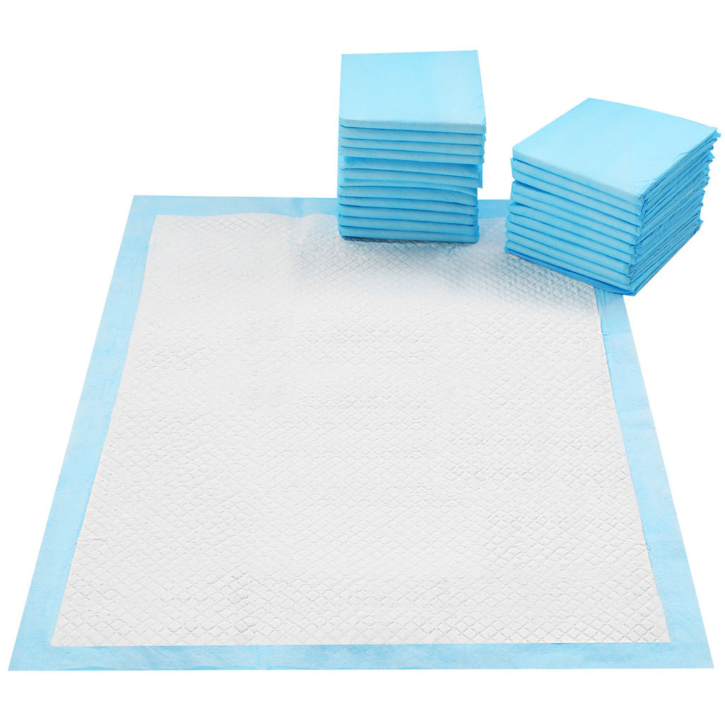 Dog and cat training pads, 50-pack, 24 x 18 inches