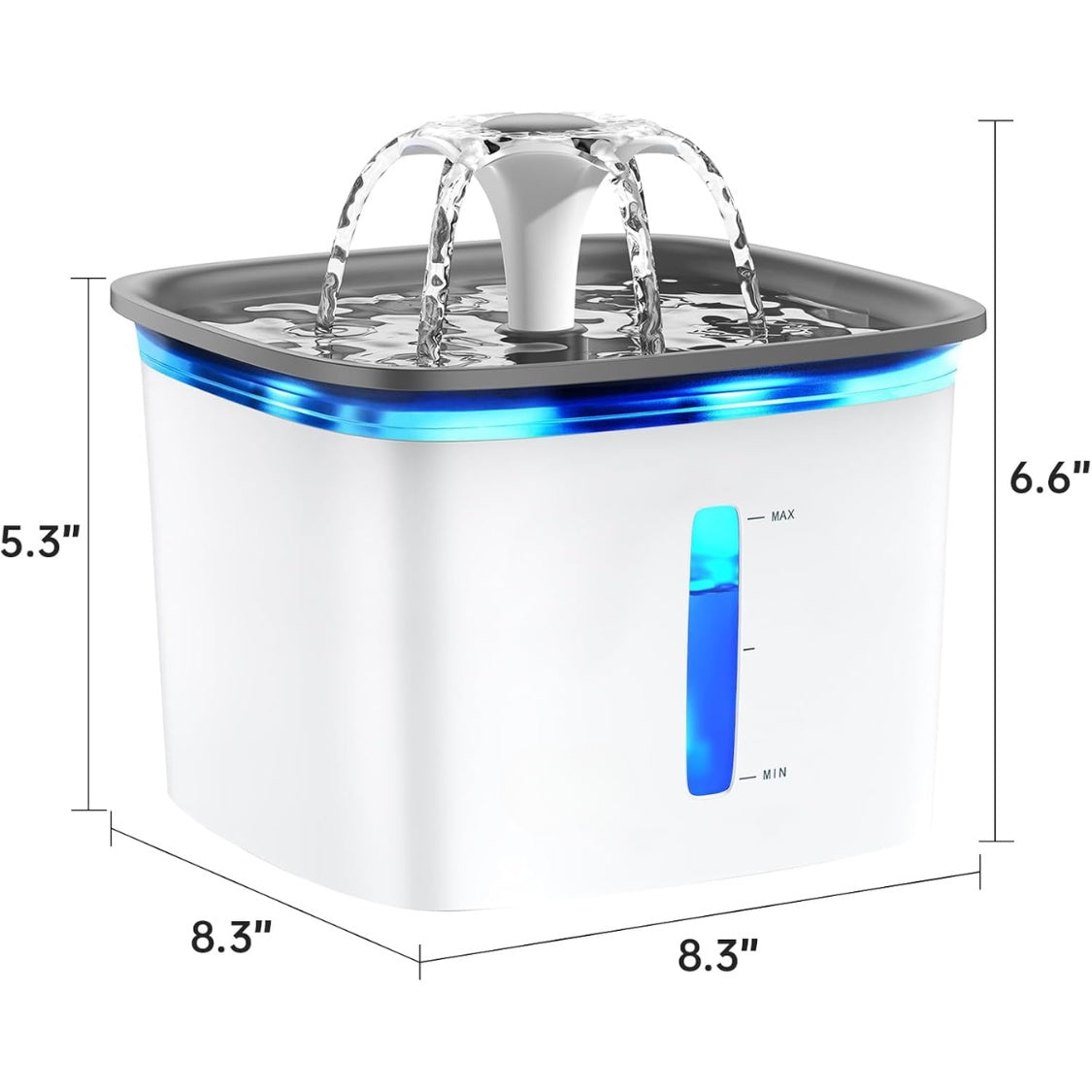 95oz automatic pet water fountain