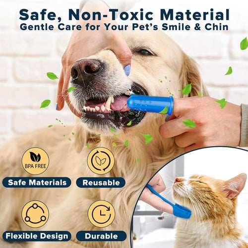 6-piece pet grooming bath kit
